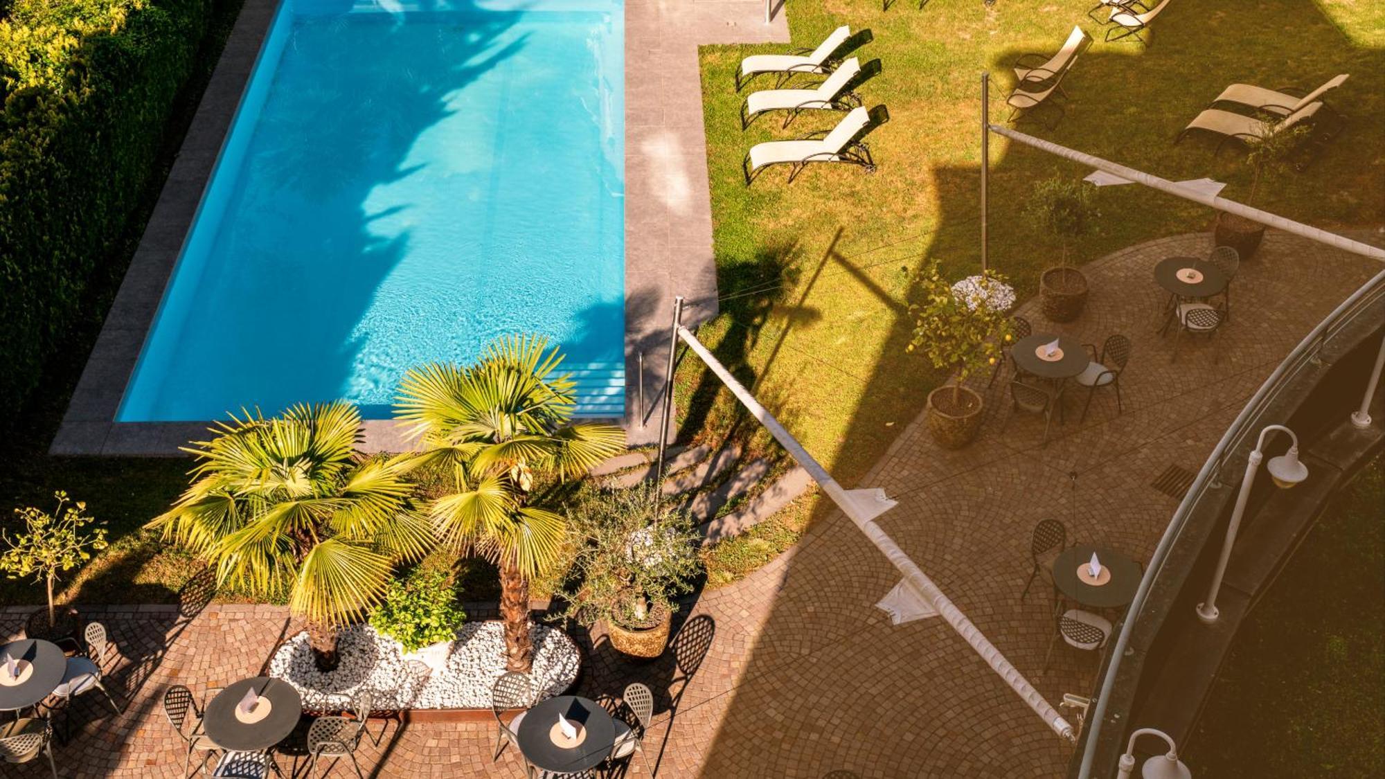Hotel Villa Laurus Merano Exteriör bild